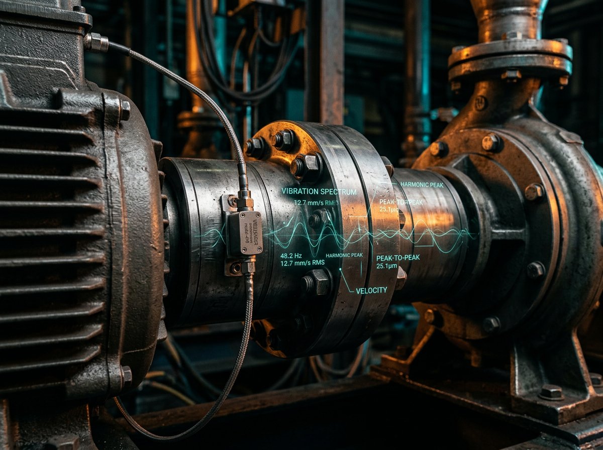 Recording machine sound on an industrial motor